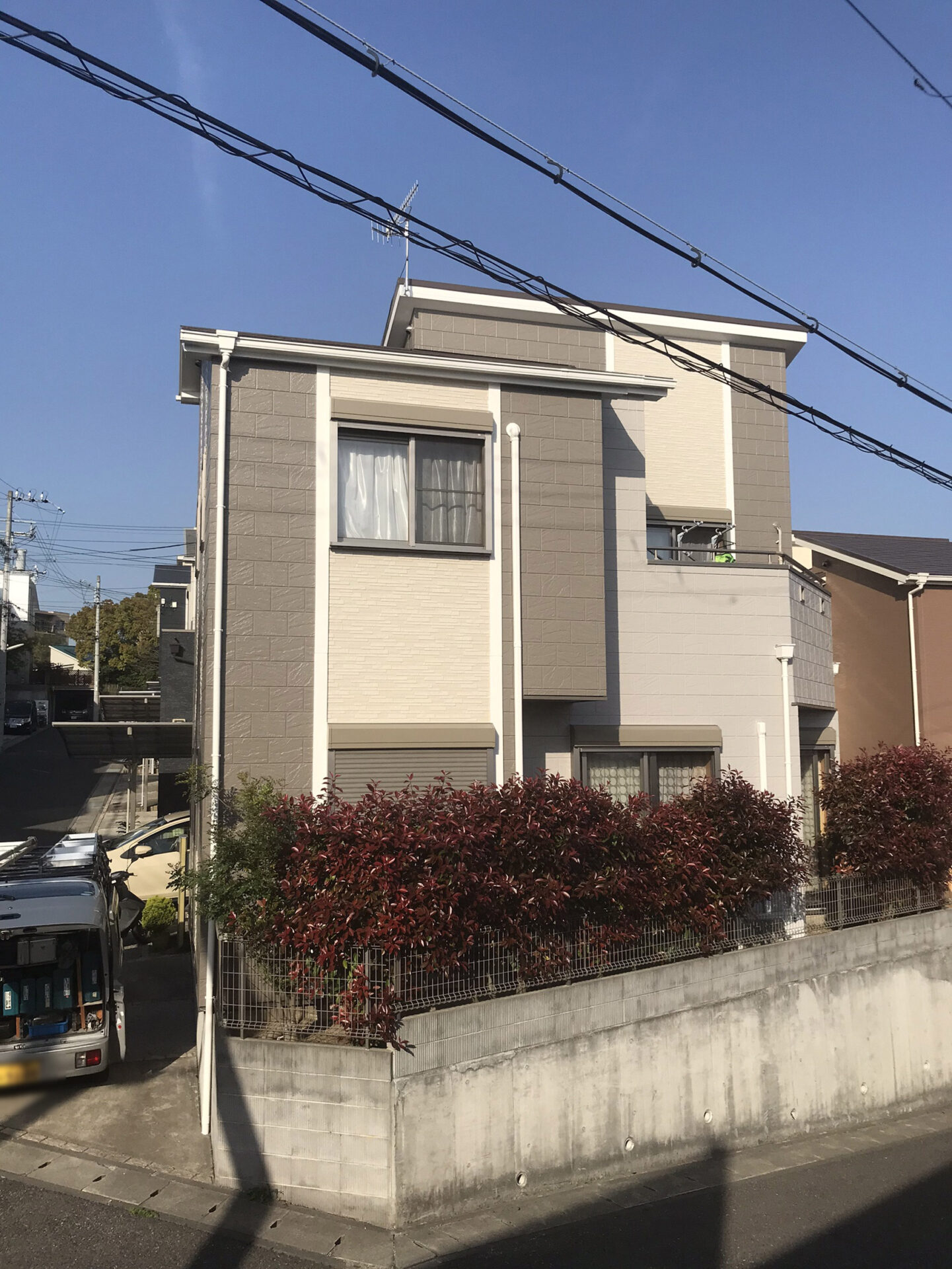 垂水区N様邸外壁塗装工事