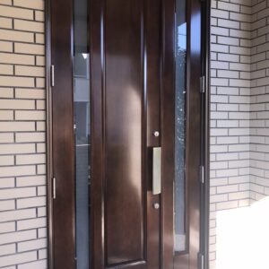 北区　M様 玄関ドア補修工事